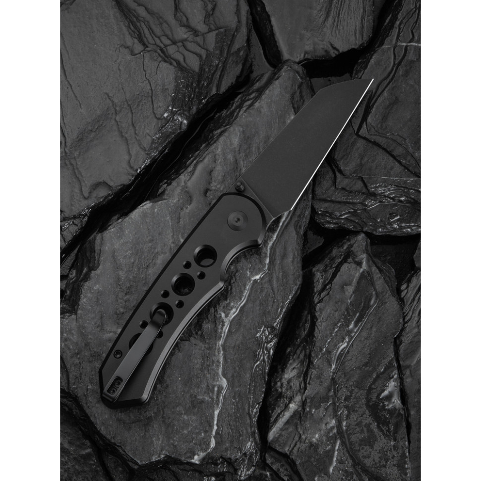 Нож складной туристический Civivi Pragma Prime, (8.9 см) 14C28N / Aluminum черный