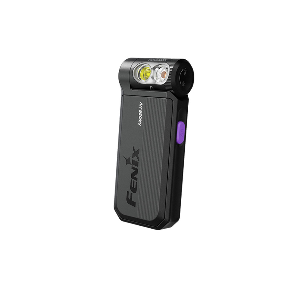 Ліхтар ручний Fenix SW05R-UV LED чорний, фото 4