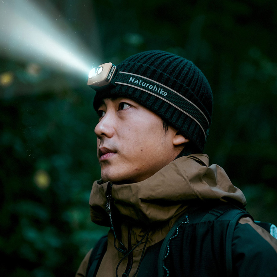 Ліхтар налобний Naturehike CNK2450ZM015, пісочний