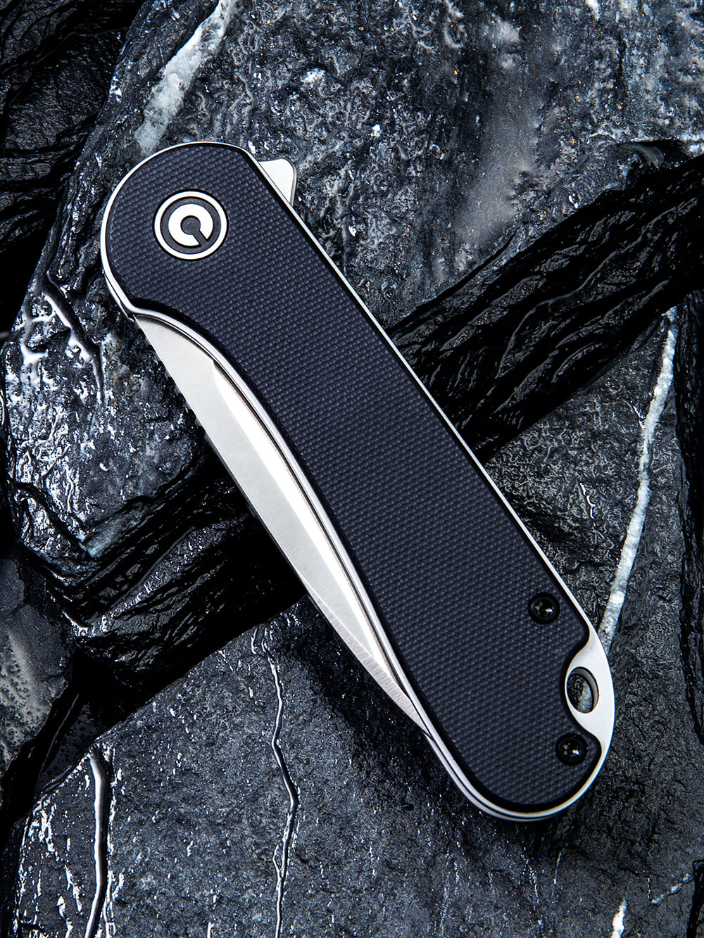 Нож складной карманный Civivi Elementum, (7.5 см) D2 / G10 черный