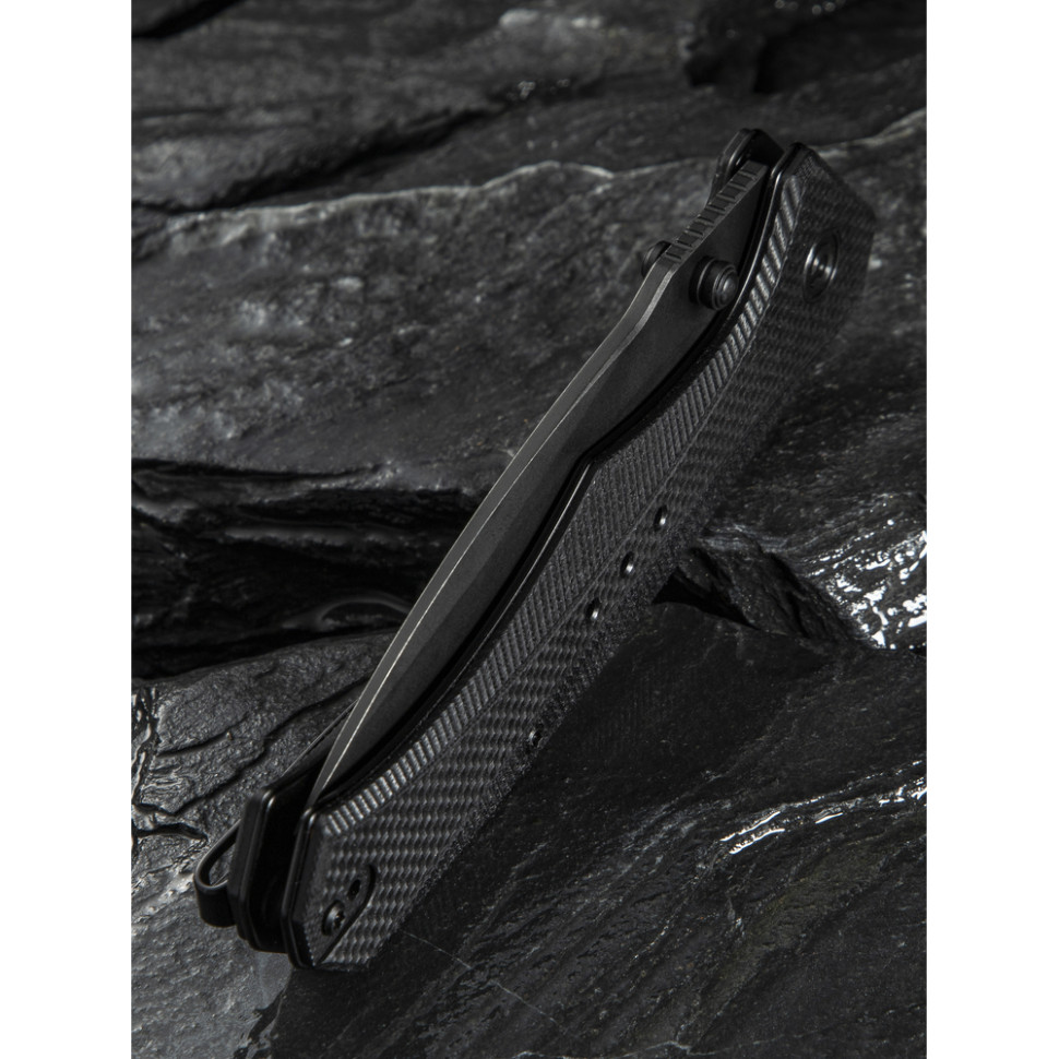Нож складной туристический Civivi Photonix, (9.4 см) 14C28N / G10 черный