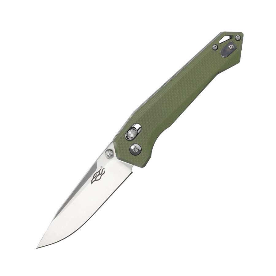 Нож складной туристический  Firebird FB7651 (8.3 см) 440С / G10 зеленый