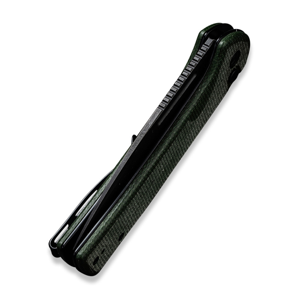 Ніж складаний туристичний Civivi Conspirator, (8.8 см) Nitro-V / Micarta зелений, фото 4