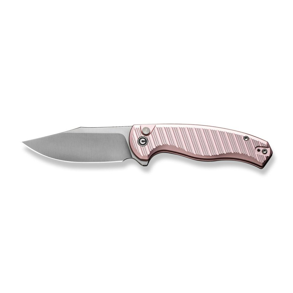 Нож складной туристический Civivi Stormhowl, (8.4 см) Nitro-V / Aluminum розовый