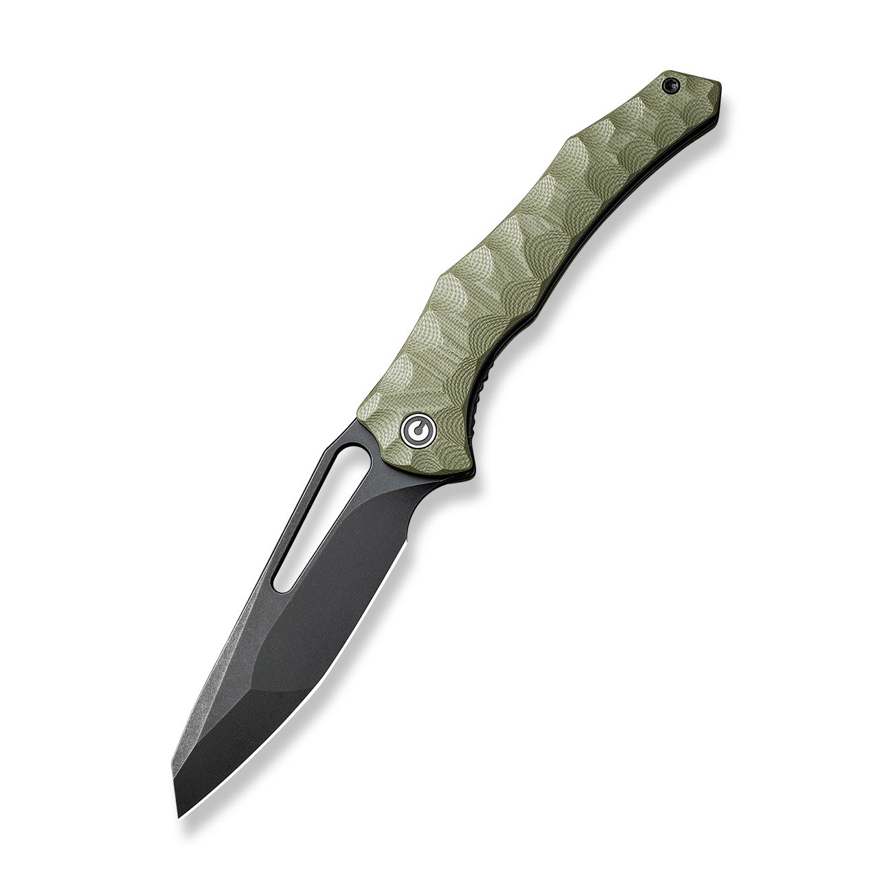Нож складной туристический Civivi Spiny Dogfish, (8.8 см) 14C28N / G10 зеленый