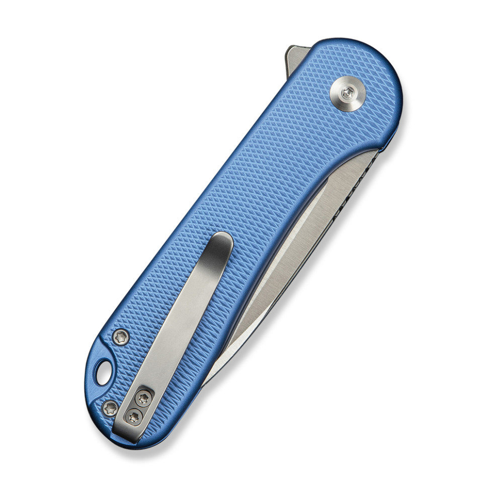 Ніж складаний кишеньковий Civivi Elementum II, (7.5 см) Nitro-V / Aluminum синій, фото 5