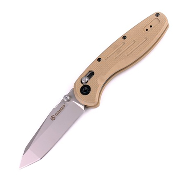 Нож складной Ganzo G701 желтый G10