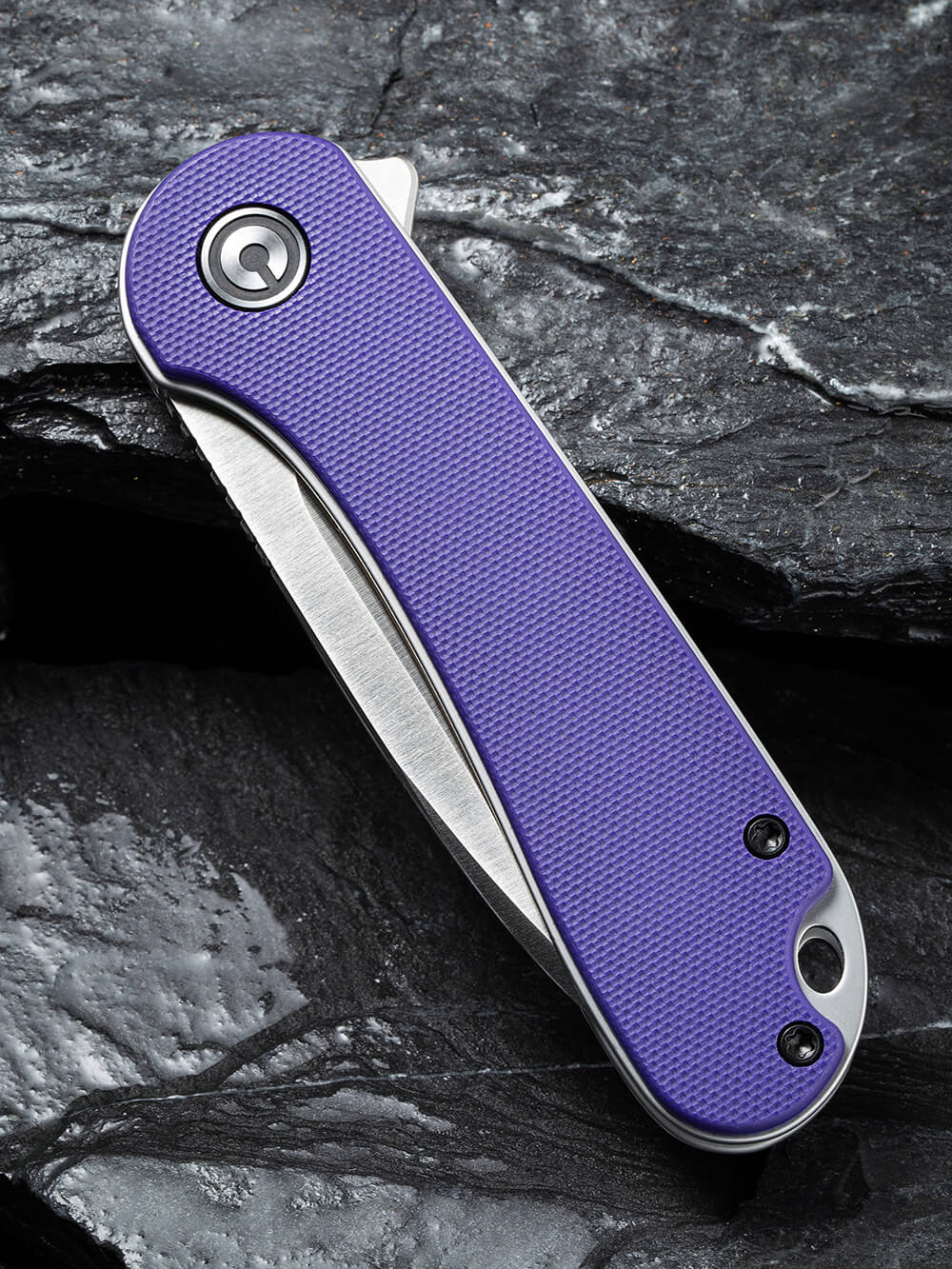 Нож складной карманный Civivi Elementum, (7.5 см) D2 / G10 фиолетовый