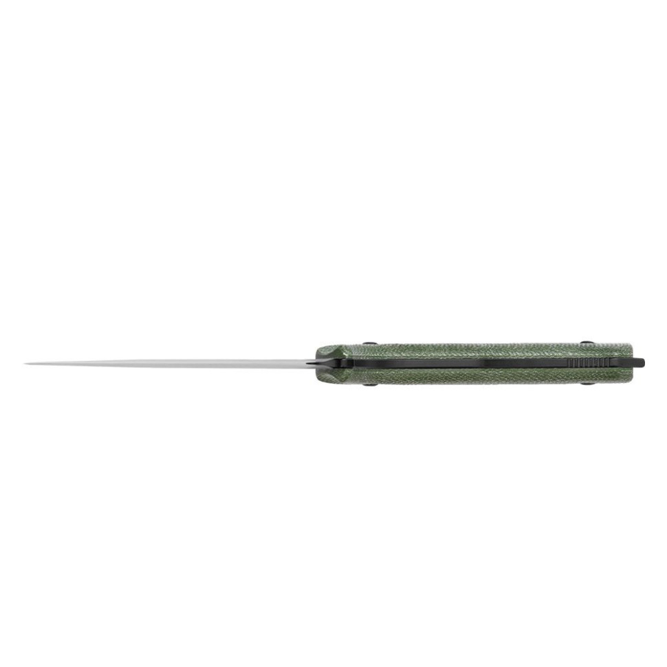 Нож охотничий с фиксированным клинком  Ruike F186-MG, (11.8 см) D2 / Micarta зеленый