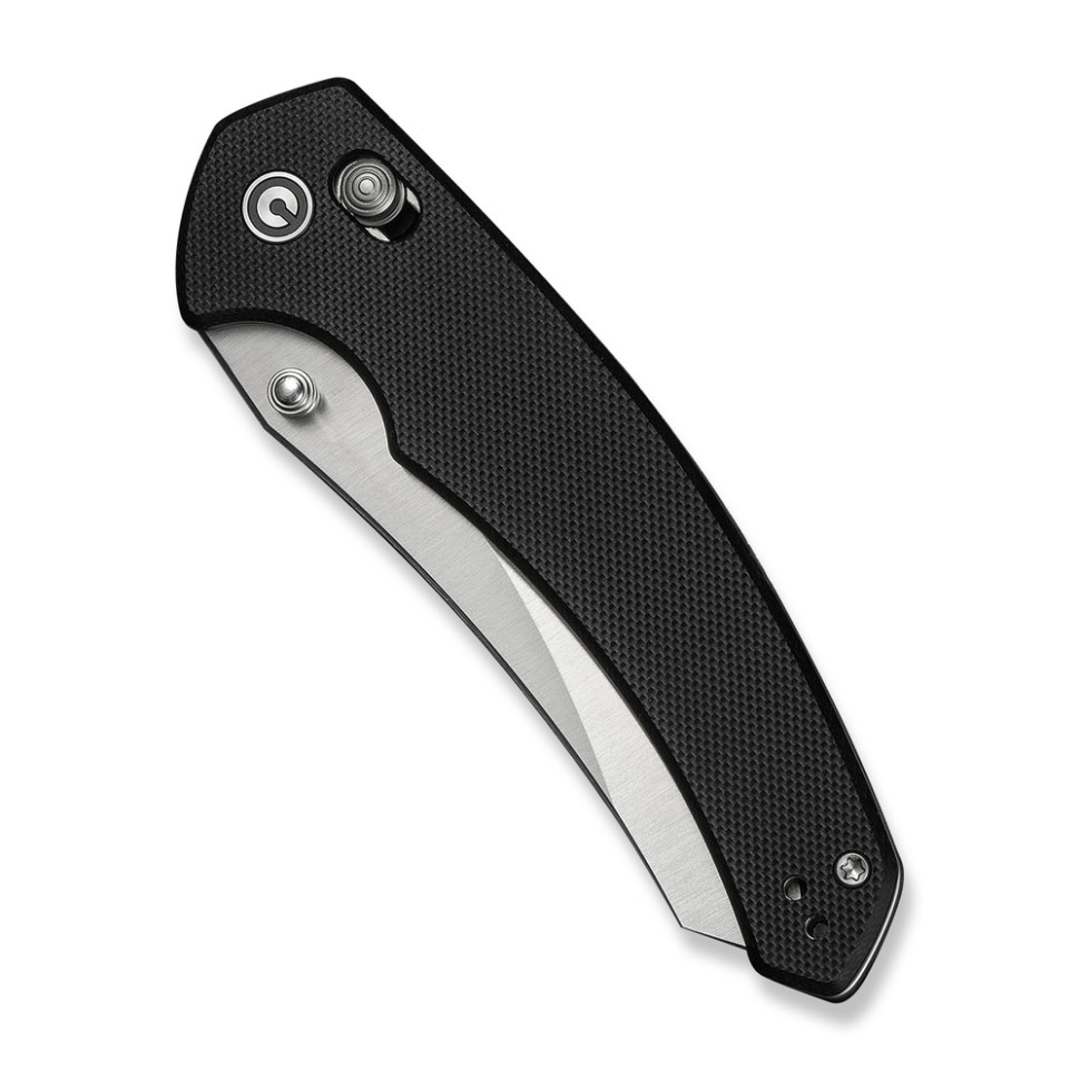 Ніж складаний туристичний Civivi Sixgill, (8.7 см) Nitro-V / G10 чорний, фото 4
