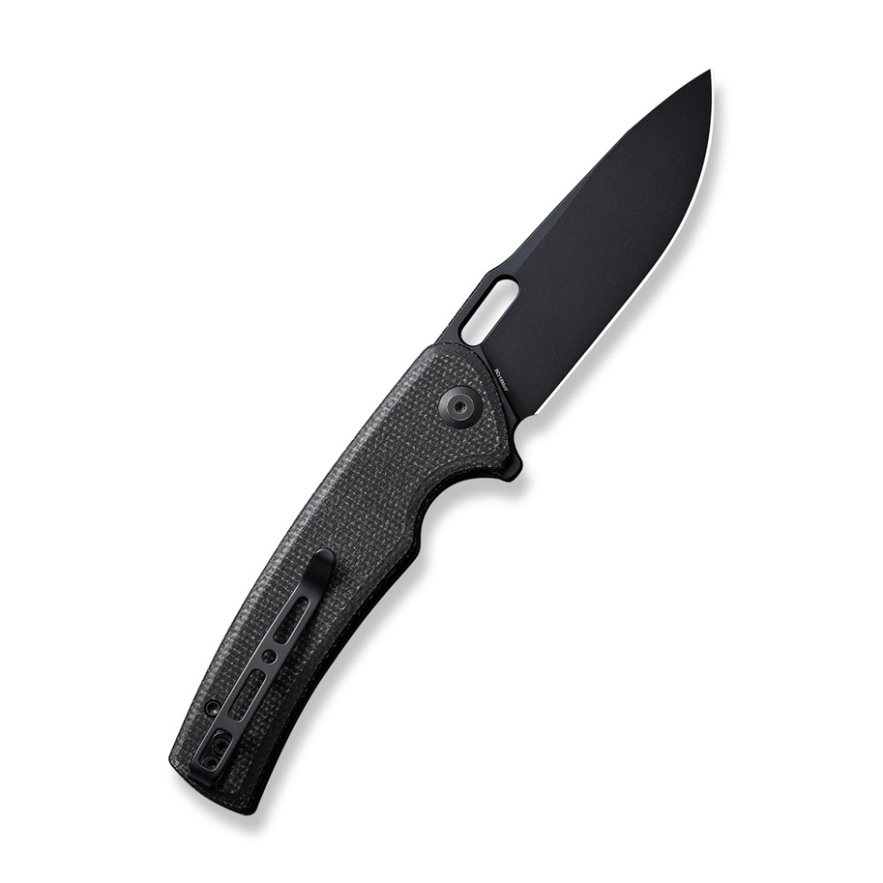 Нож складной туристический Sencut Vesperon, (8.5 см) 9Cr18MoV / Micarta черный