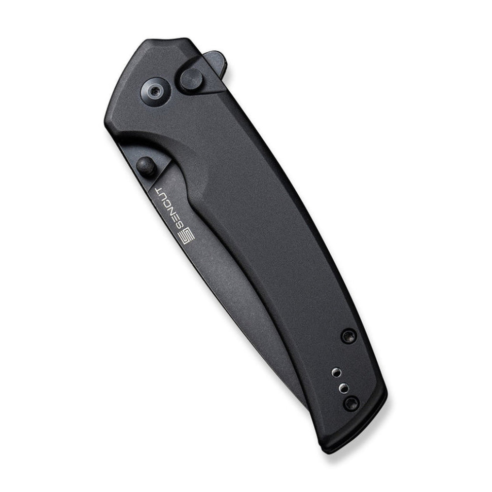 Нож складной туристический Sencut Serene, (8.8 см) D2 / Aluminum черный