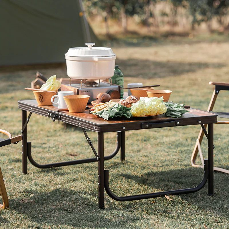 Cтіл розкладний Naturehike L MDF outdoor folding NH20JJ028 Темне дерево