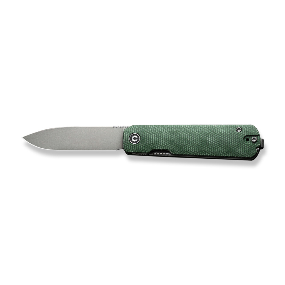 Ніж складаний кишеньковий Civivi Sendy, (7.2 см) Nitro-V / Micarta темно-зелений