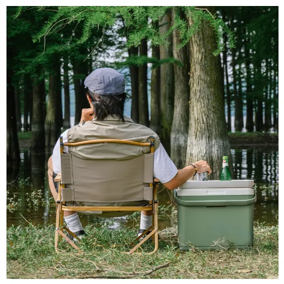 Туристический холодильник Naturehike NH20SJ021, зеленый, 13 л, полипропилен