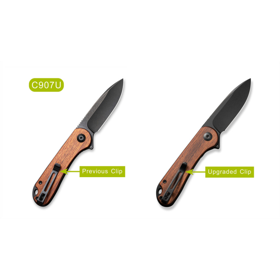 Нож складной карманный Civivi Elementum, (7.5 см) D2 / Guibourtia Wood