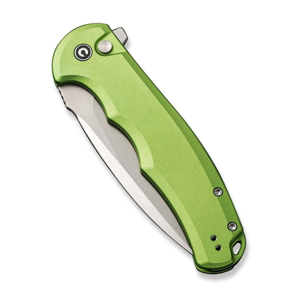 Нож складной туристический Civivi Praxis, (9.5 см) Nitro-V / Aluminum зеленый