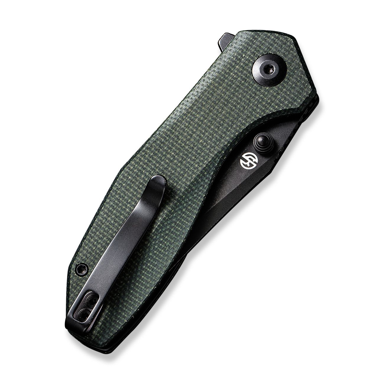 Ніж складаний кишеньковий Civivi ODD 22, (7.5 см) 14C28N / Micarta зелений