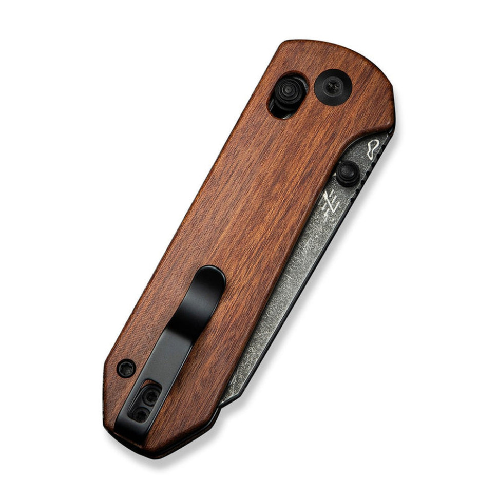 Нож складной карманный Civivi Yonder, (7.3 см) Damascus / Guibourtia Wood