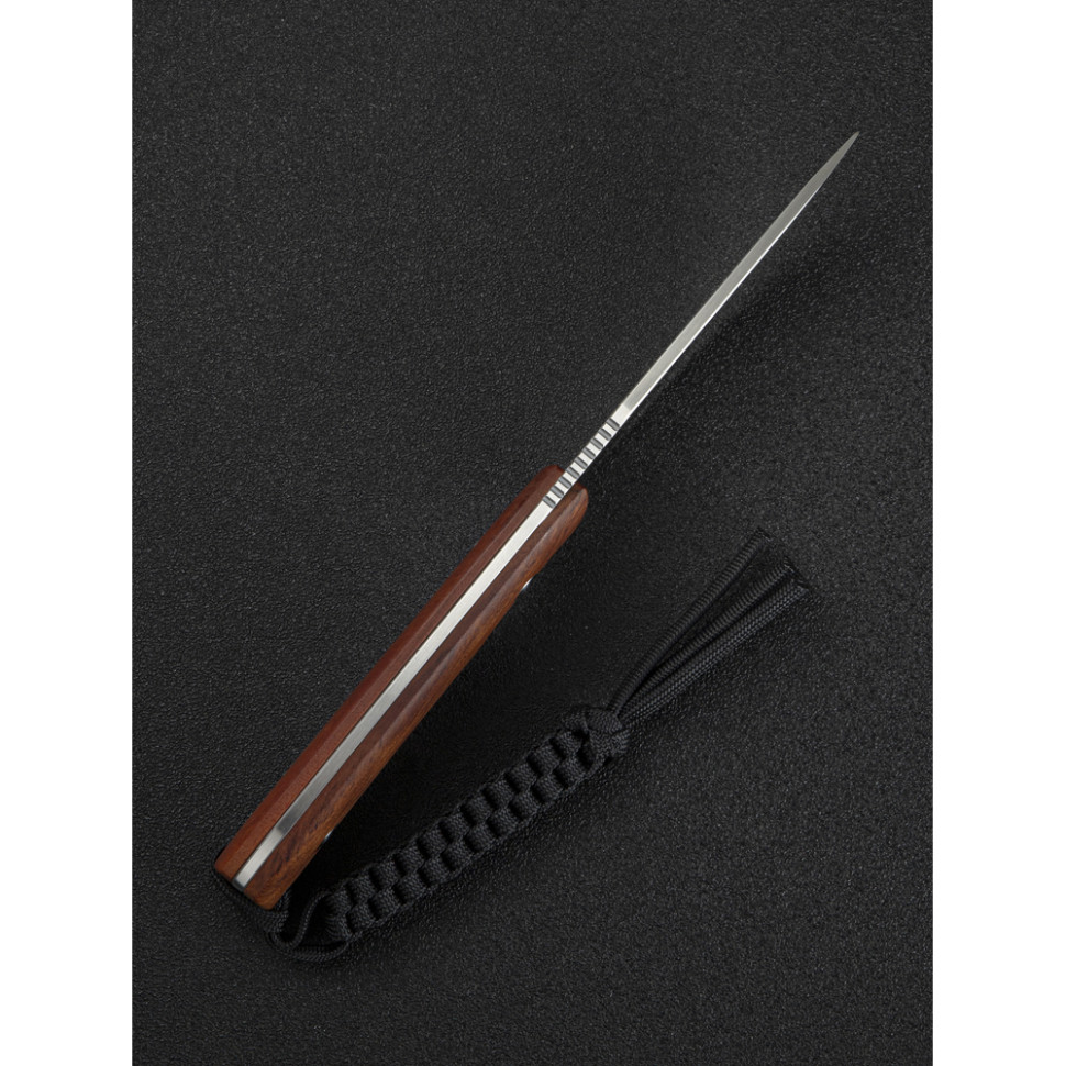 Нож тактический с фиксированным клинком Civivi Gander, (9.2 см) 14C28N / Guibourtia Wood