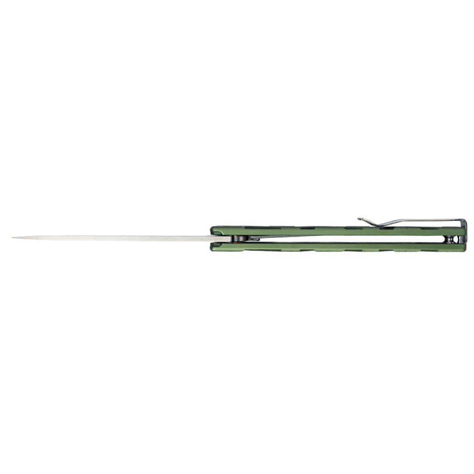 Ніж складаний туристичний Ruike P878-AG, (8.7 см) 14C28N / 6063Aluminum зелений, фото 5