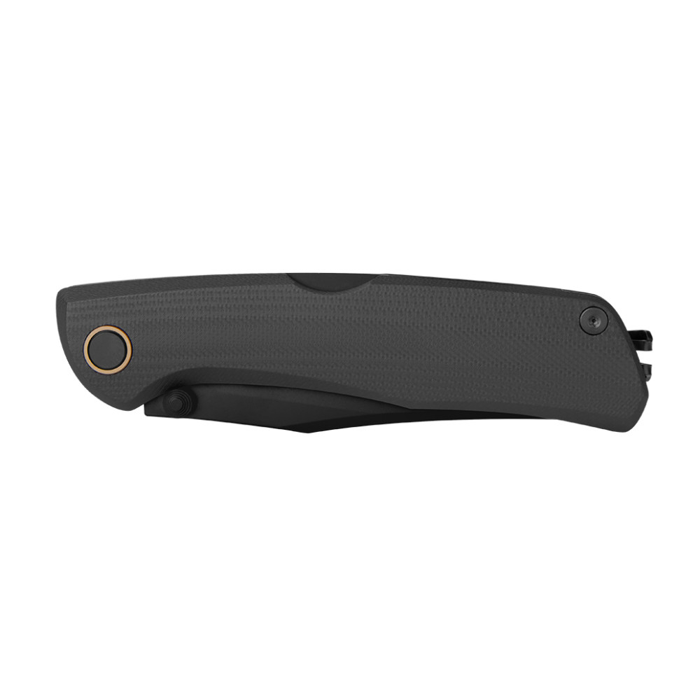 Ніж складаний туристичний Ruike P882-B, (8.5 см) 12С27 /  G10 чорний, фото 5
