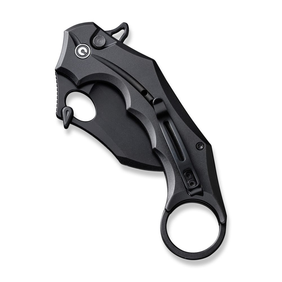 Нож складной карманный Civivi Incisor II, (5.1 см) Nitro-V / Aluminum черный