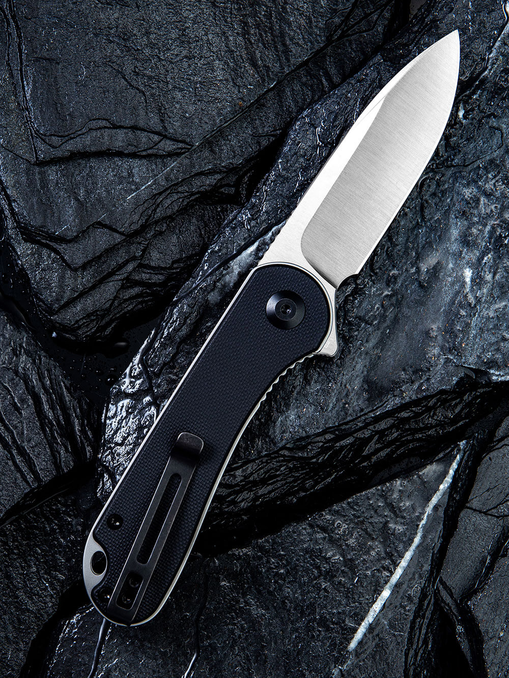 Нож складной карманный Civivi Elementum, (7.5 см) D2 / G10 черный