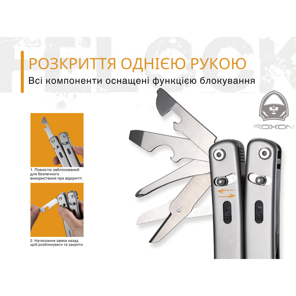 Мультитул Roxon Flex S804, фото 19