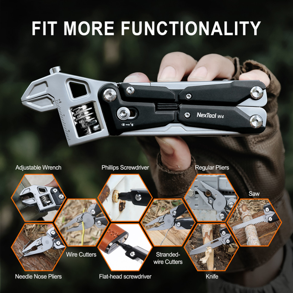 Мультитул NexTool Wrench W4, фото 8