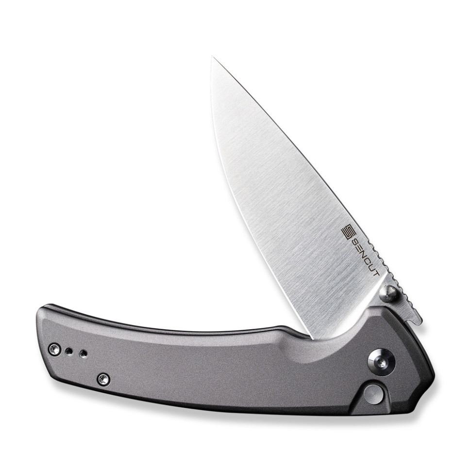 Ніж складаний туристичний Sencut Serene, (8.8 см) D2 / Aluminum сірий