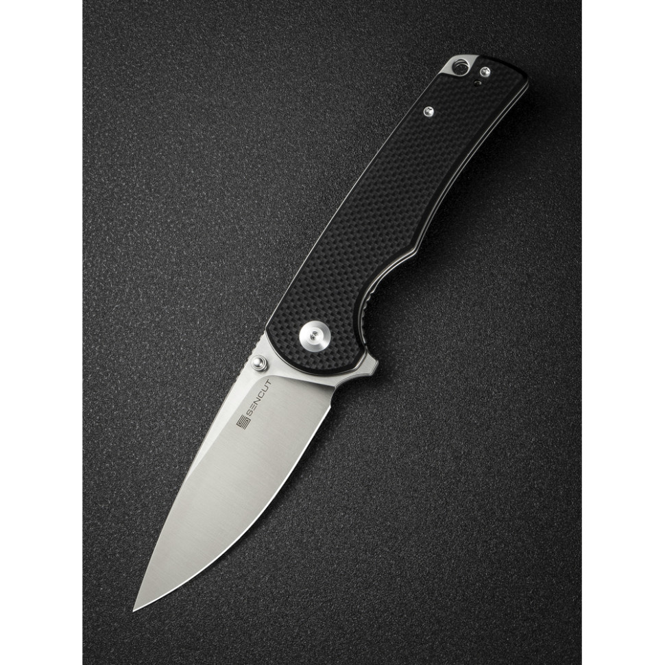 Нож складной туристический Sencut Praktisk, (9.1 см) 9Cr18MoV / G10 черный