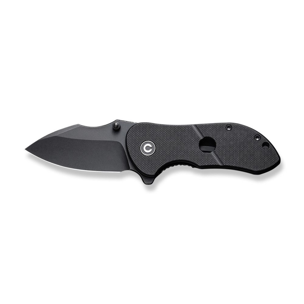 Ніж складаний кишеньковий Civivi Gordo, (6.4 см) D2 / G10 чорний