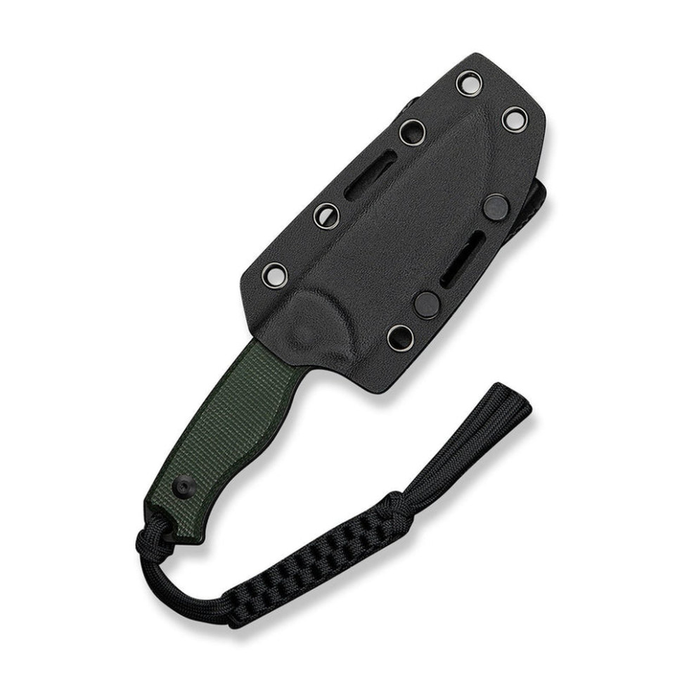 Ніж фіксований тактичний Civivi Timberbark, (8.1 см) 14C28N / Micarta темно-зелений, фото 6