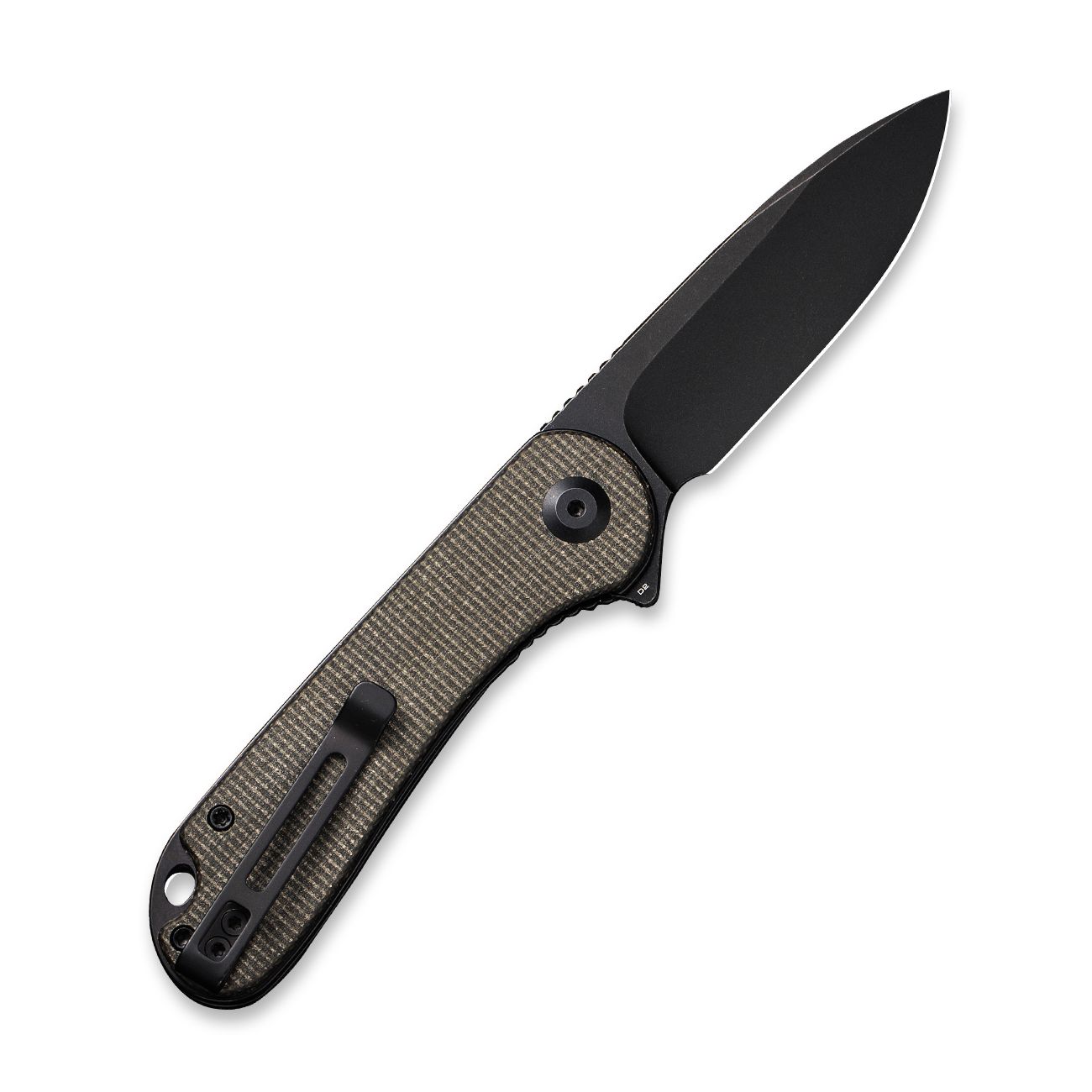Нож складной карманный Civivi Elementum, (7.5 см) D2 / Micarta темно-зеленый