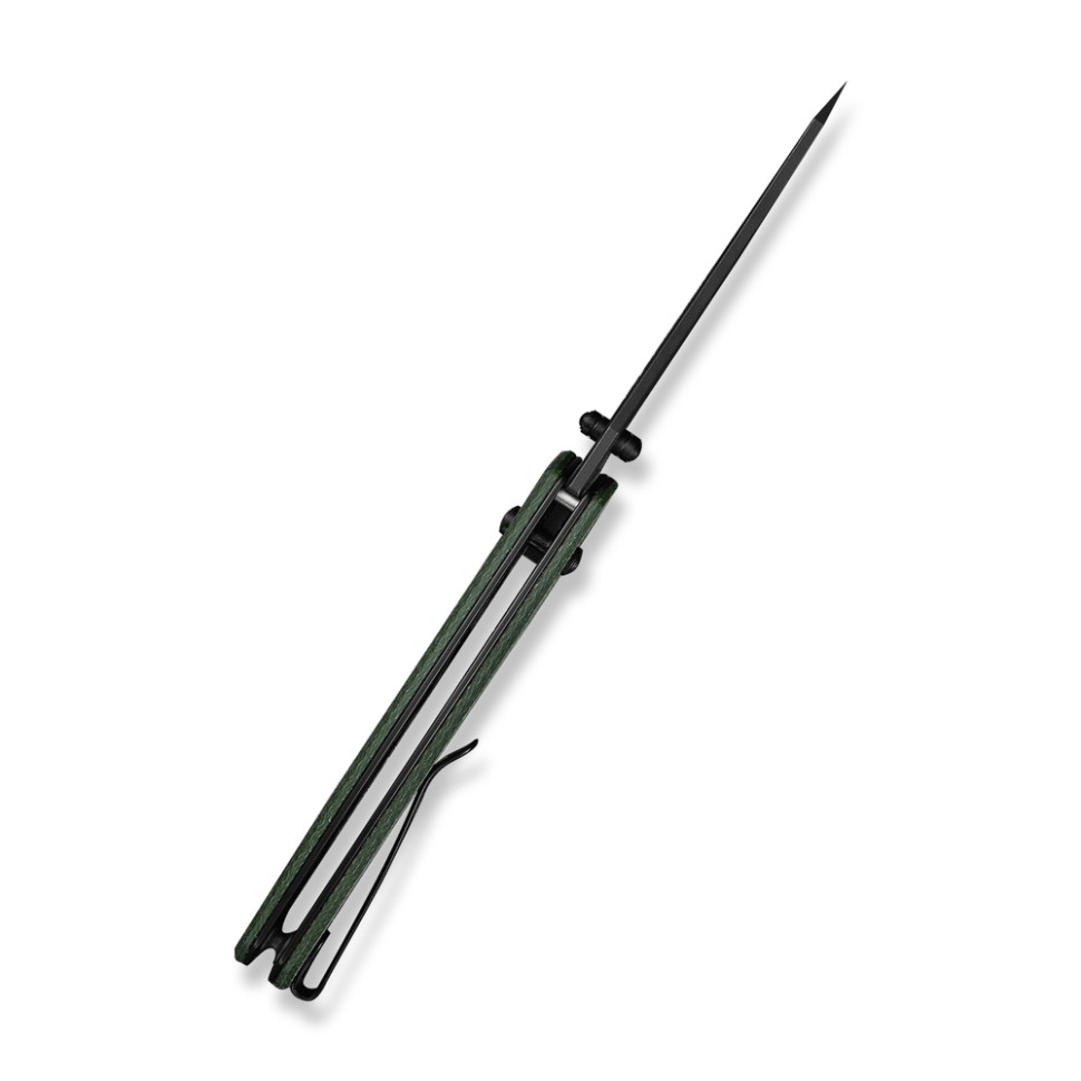 Ніж складаний туристичний Civivi Sixgill, (8.7 см) Nitro-V / Micarta темно-зелений, фото 7
