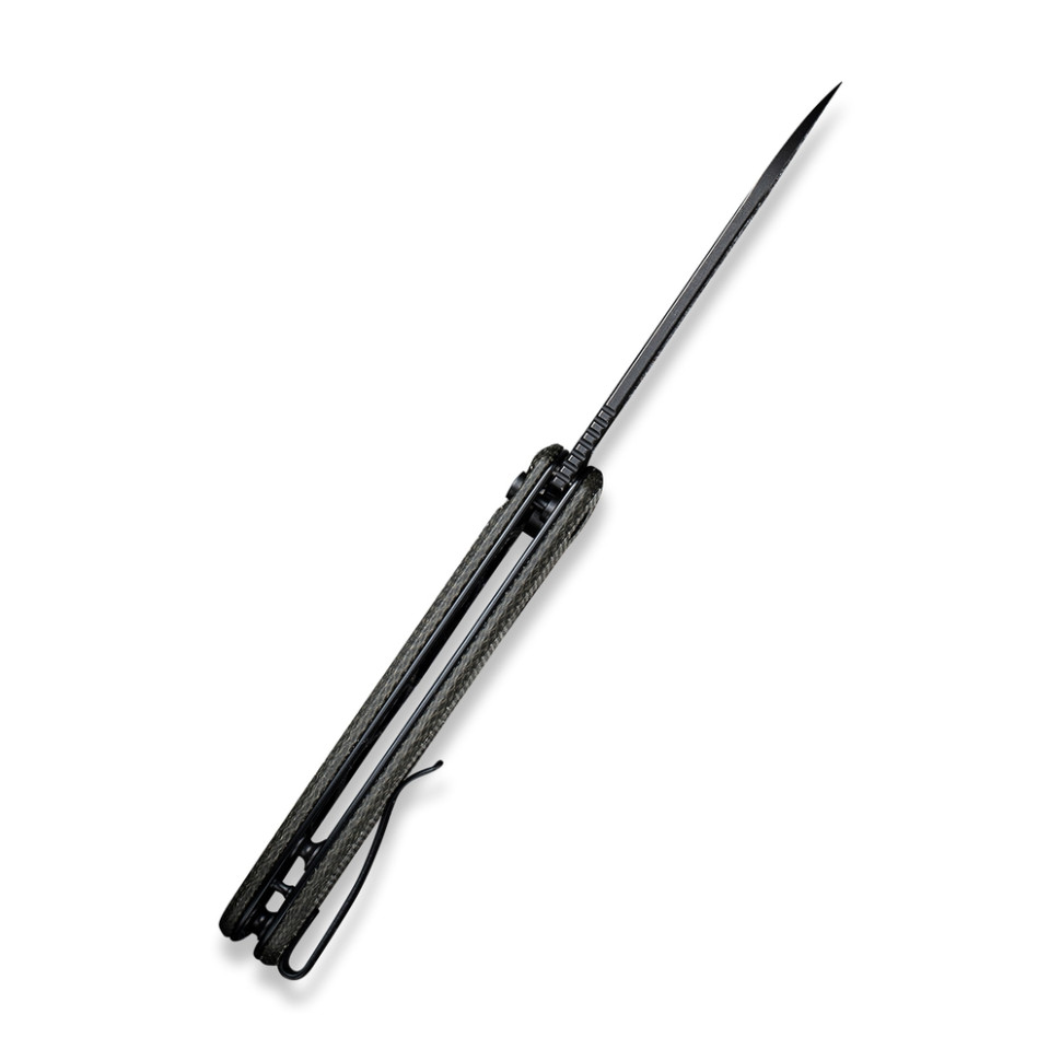 Нож складной туристический Civivi Chevalier, (8.8 см) 14C28N / Micarta темно-зеленый