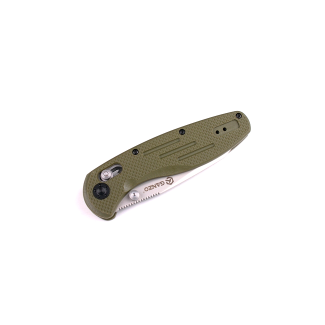 Ніж складаний Ganzo G701 зелений G10