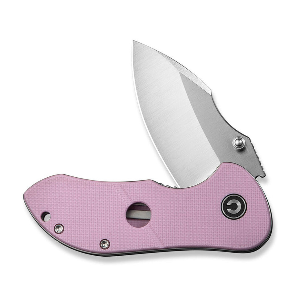 Нож складной карманный Civivi Gordo, (6.4 см) D2 / G10 розовый