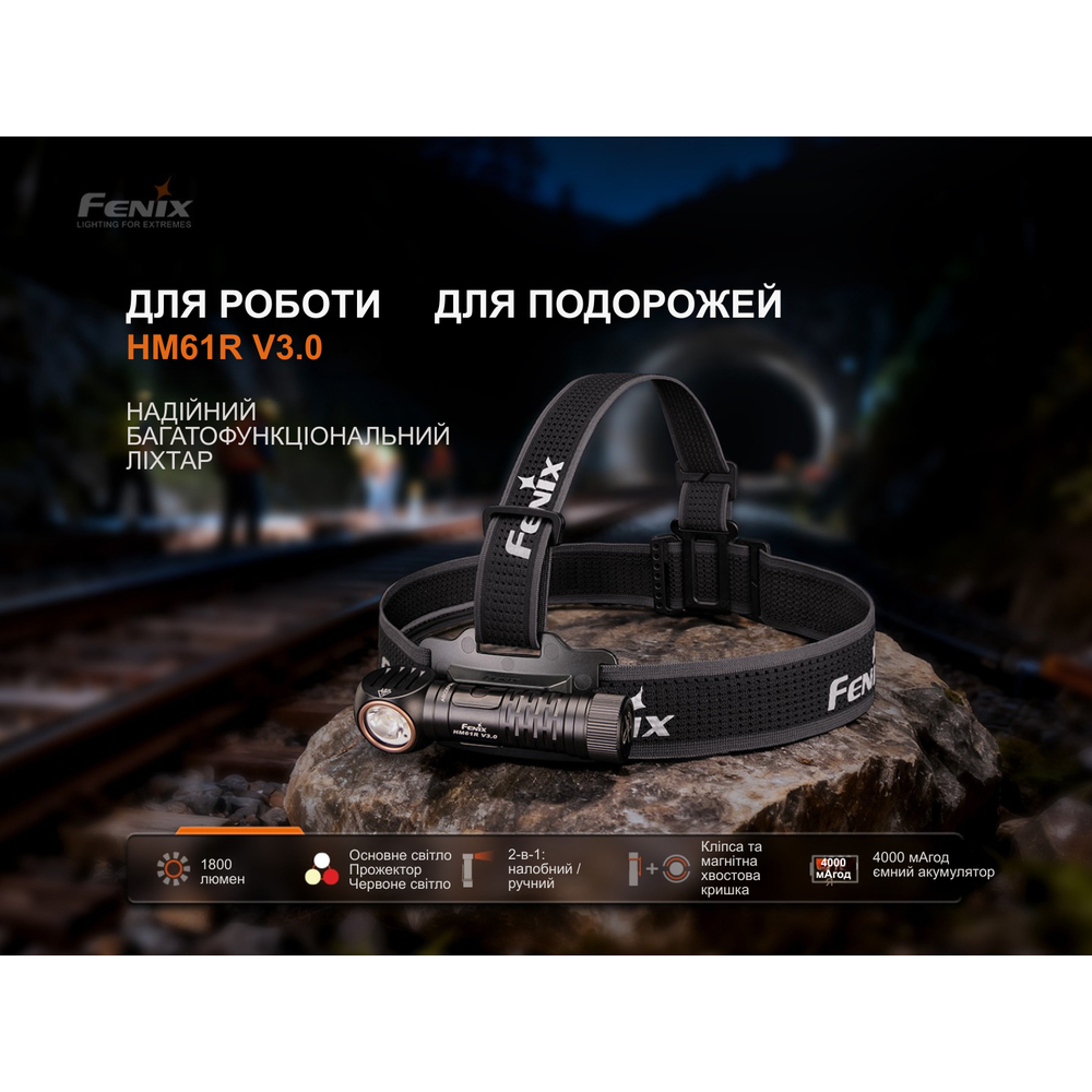 Мультиліхтар Fenix HM61R V3.0, фото 7