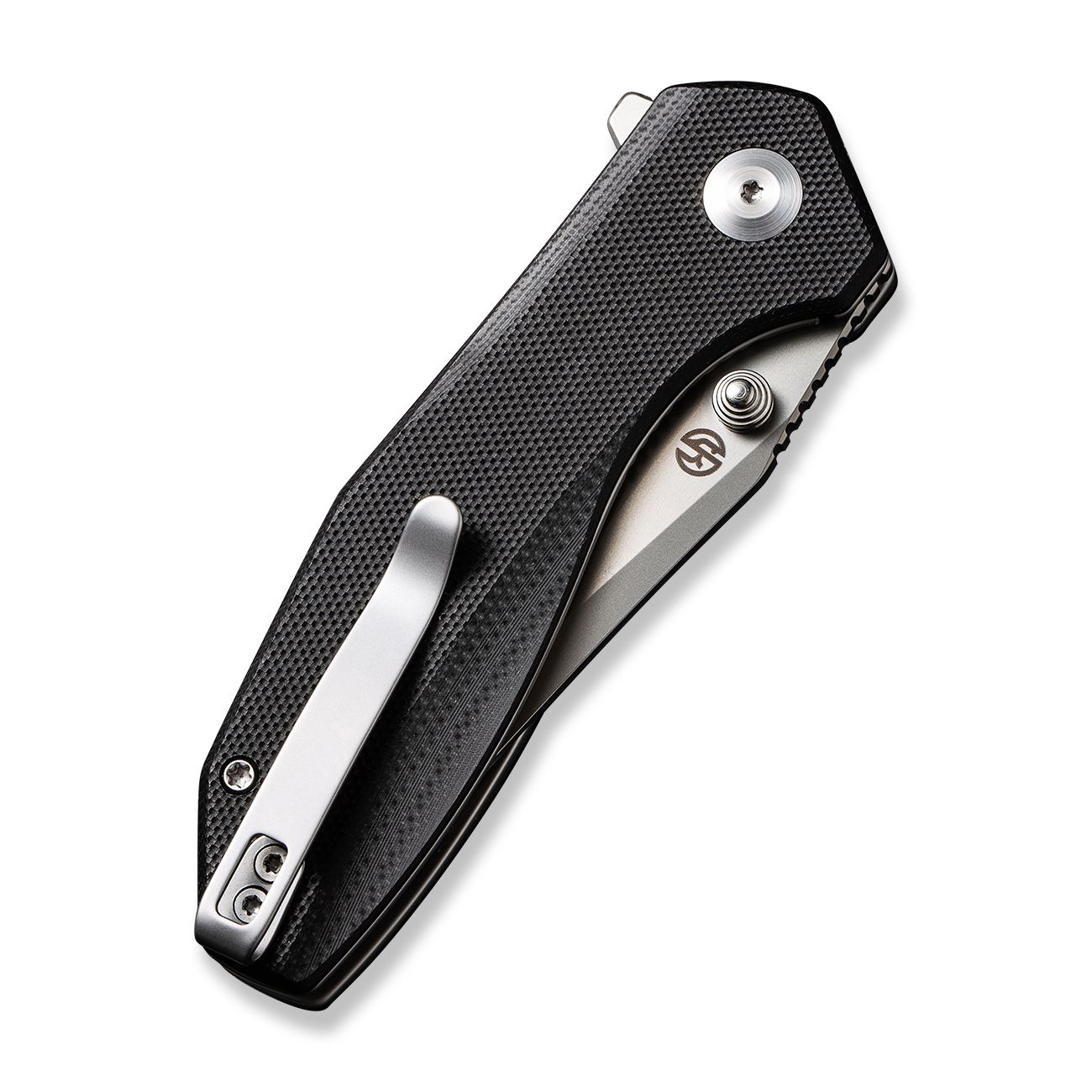 Ніж складаний кишеньковий Civivi ODD 22, (7.5 см) 14C28N / G10 чорний