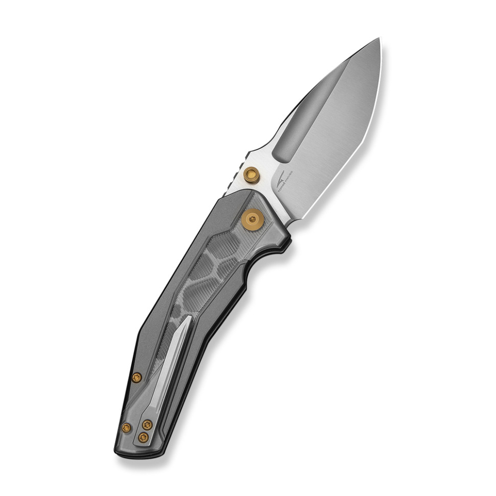Ніж складаний туристичний Civivi Wellmax (9.1 см) 14C28N / Aluminum сірий, фото 2