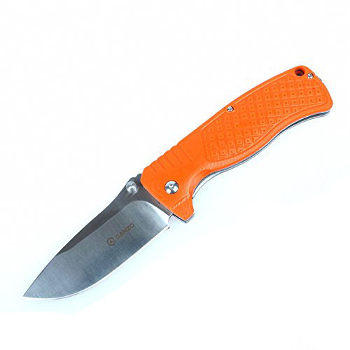 Нож складной туристический Ganzo G722 (9 см) 440C / G10 оранжевый