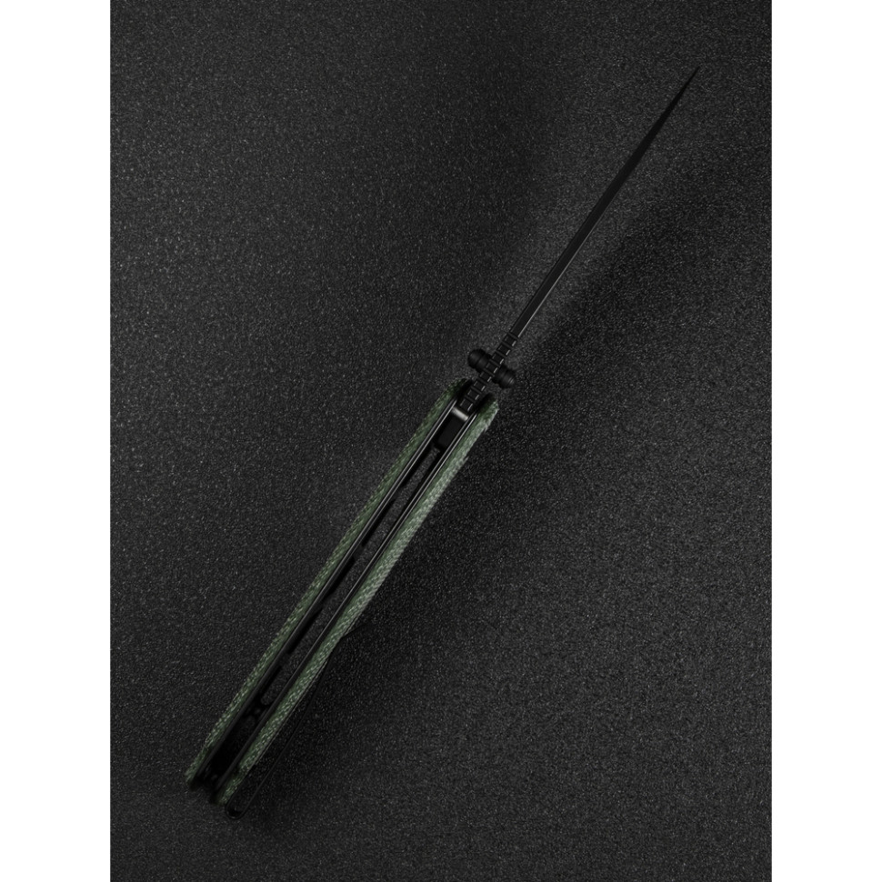 Нож складной туристический Sencut Praktisk, (9.1 см) 9Cr18MoV / Micarta темно-зеленый