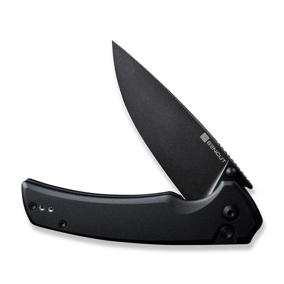 Нож складной туристический Sencut Serene, (8.8 см) D2 / Aluminum черный