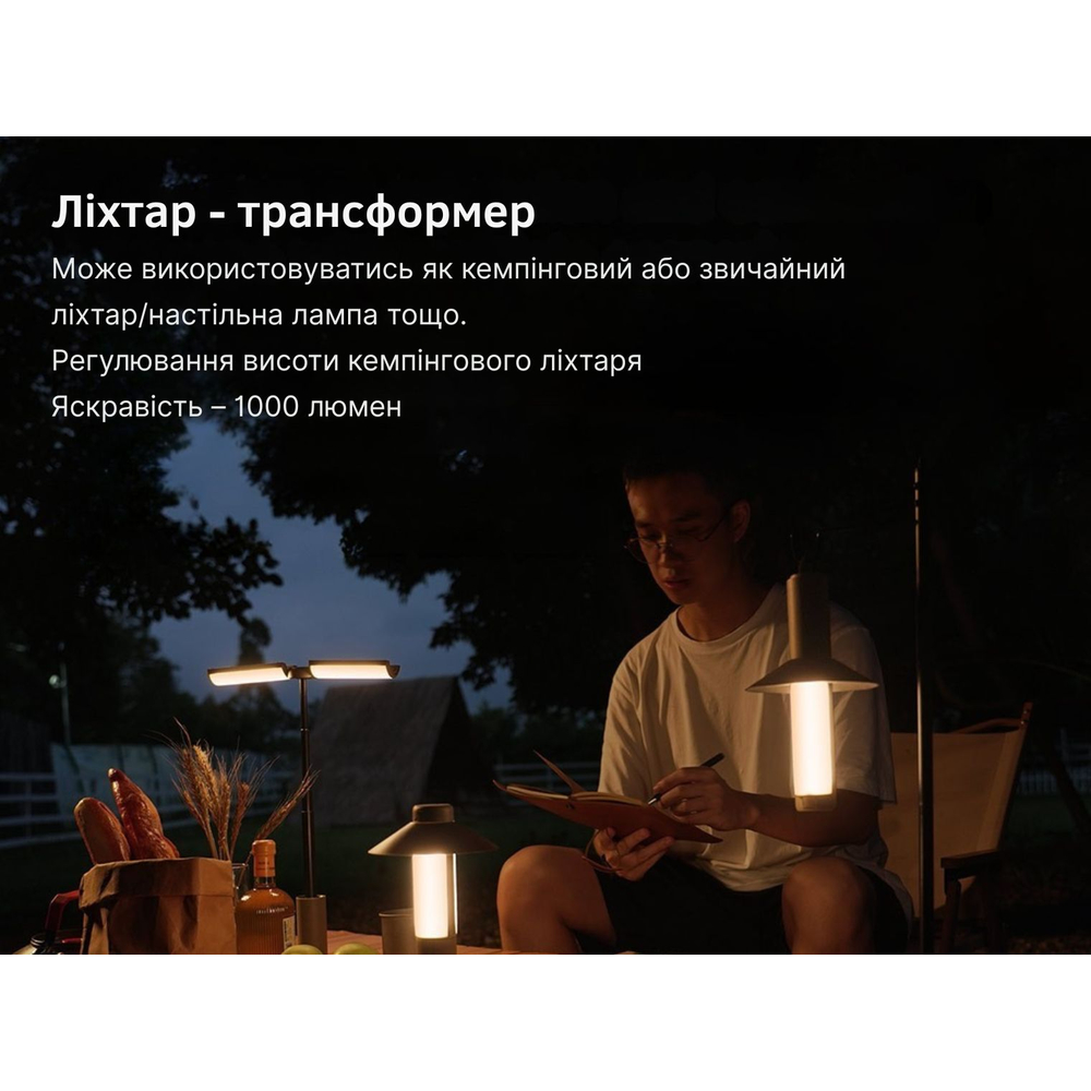 Багатофункціональний ліхтар-лампа NexTool Wukong Multifunctional Lamp, фото 13