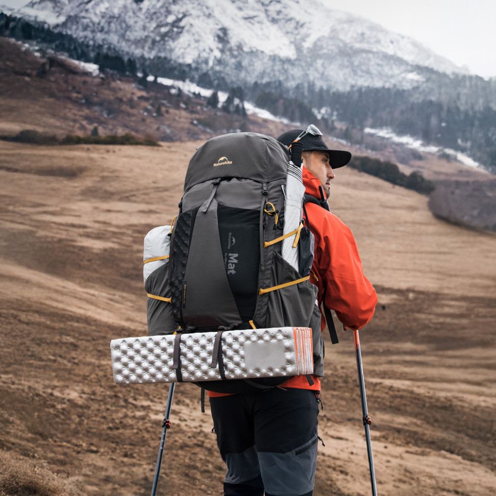 Рюкзак туристический Naturehike Seek-wind Pro Series CNK2650XB017, 65+5 л, WR, зеленый