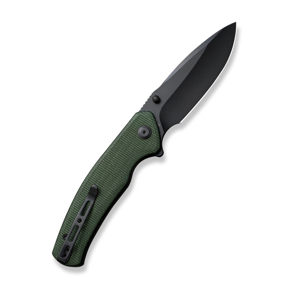Нож складной туристический Sencut Slashkin, (8.8 см) D2 / Micarta зеленый