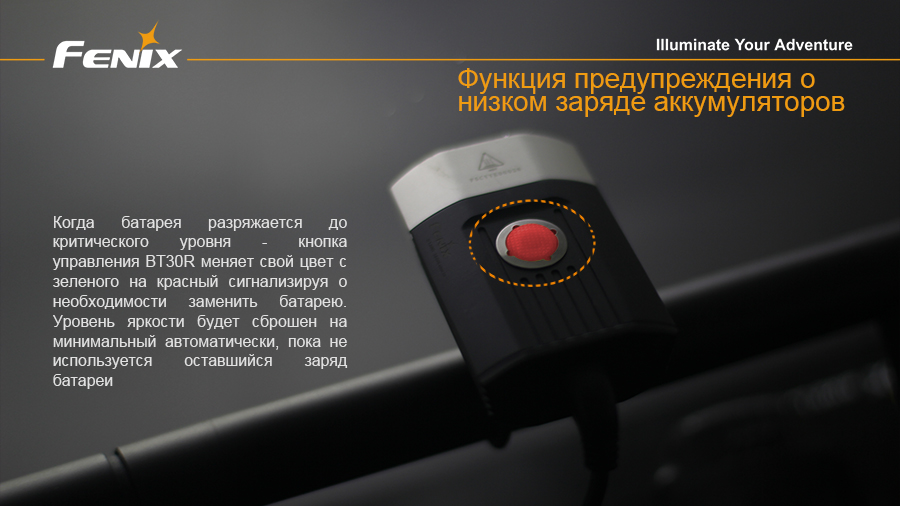 Велофара Fenix BT30R