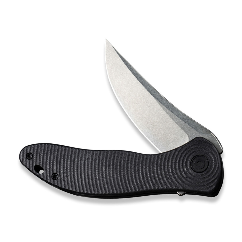 Ніж складаний туристичний Civivi Synergy3, (8.2 см) Nitro-V / G10 чорний